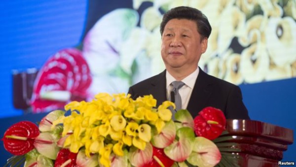 中国主席习近平在北京的美中战略与经济对话的开幕式上讲话