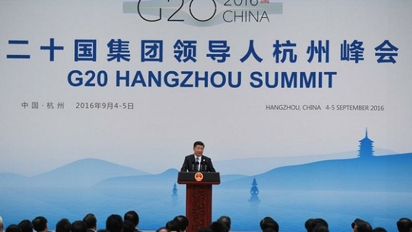习近平在G20杭州峰会上致闭幕辞