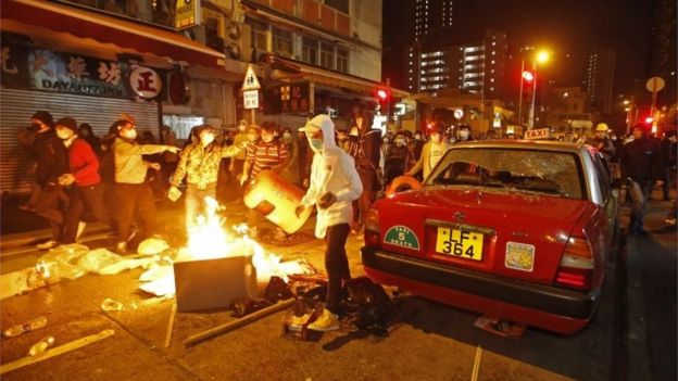 香港旺角骚乱