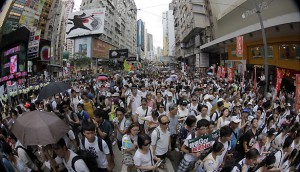Hong Kong China Tension