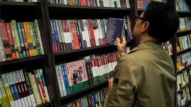 a bookshop and publishers which sold books critical of China
