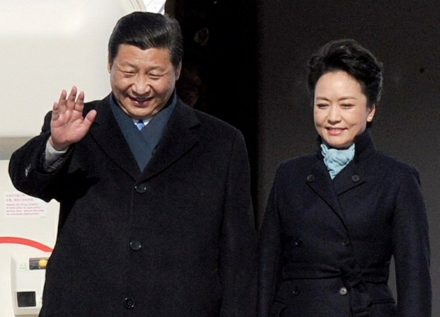 Xi Jinping and his wife Peng Liyuan
