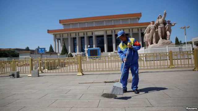 Mausoleum of late Chinese chairman Mao Zedong