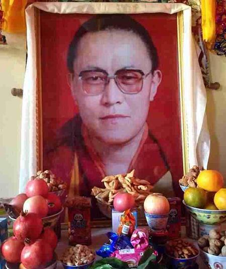 display-honoring-the-memory-of-tibetan-lama-tenzin-delek-rinpoche