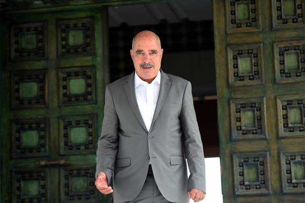 President of the Tunisian Human Rights League (LTDH), Abdessattar Ben Moussa, poses for pictures in Tunis on October 9, 2015, after he was awarded the 2015 Nobel Peace Prize with other members of Tunisian National Dialogue Quartet. The Norwegian Nobel Commitee announced that Tunisian mediators of the so called National Dialogue Quartet (Tunisian General Labour Union UGTT, Confederation of Industry, Tunisian Trade and Handicrafts UTICA, Tunisian Human Rights League LTDH and Tunisian Order of Lawyers) won the 2015 Nobel Peace Prize. AFP PHOTO / FETHI BELAID