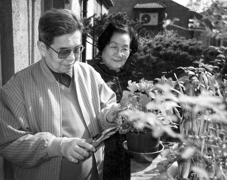草婴与妻子