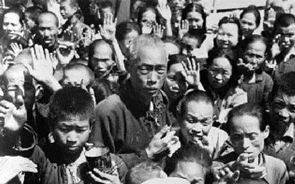 1958年到1962年间中国大陆发生严重饥荒
