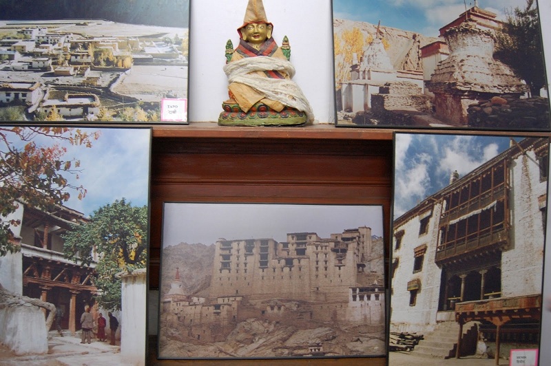 “喜马拉雅研究院”收藏的宗喀巴大师塑像和有关图伯特的图片