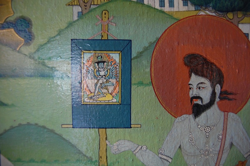 伊米拉寺院的壁画