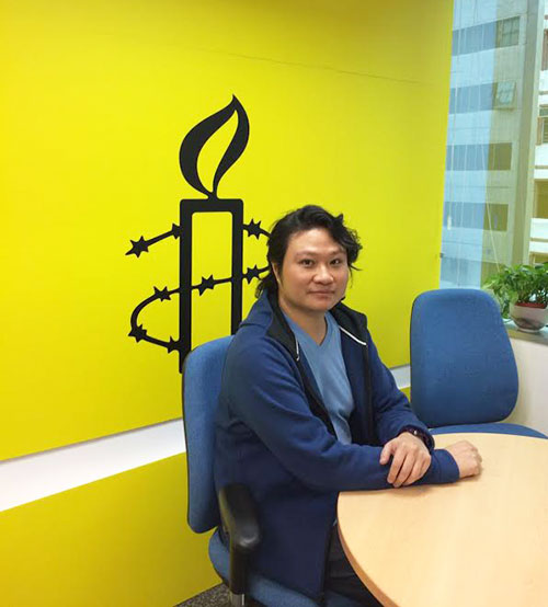 国际特赦组织研究员潘嘉伟