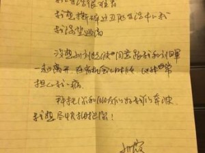 刘霞手迹