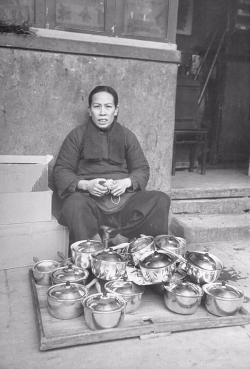 1949年广州的摊贩