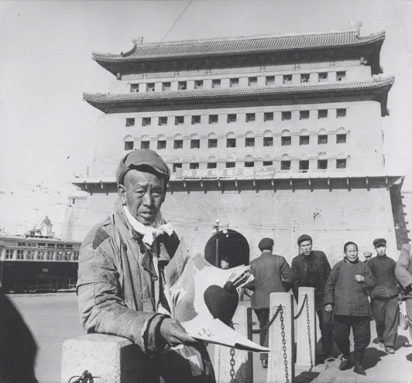 1950年的北京街头