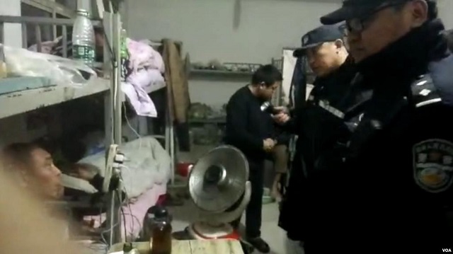 北京当局动用警力连夜驱赶在北京的外来务工者