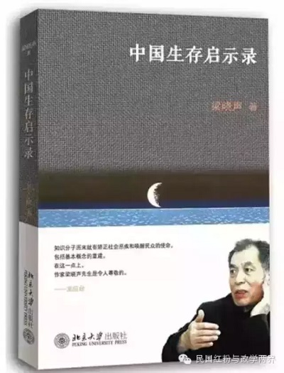 梁晓声：中国生存启示录