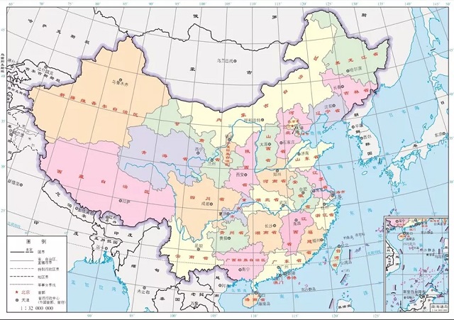 12中国地图