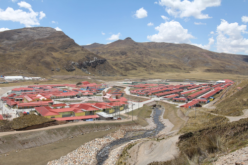中铝收购秘鲁特罗莫乔铜矿后，为搬迁户在附近建造了新村