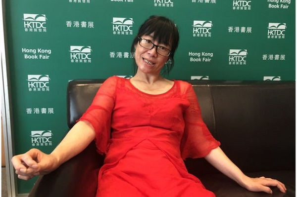 余秀华在2018年香港书展