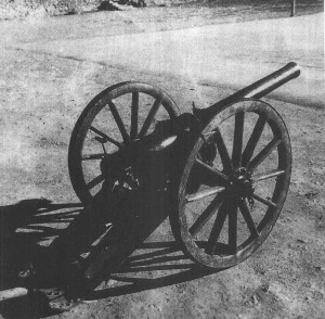 军队遗留在巴塘的大炮